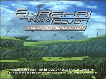 Eureka Seven TR1 - New Wave (Japan) screen shot title